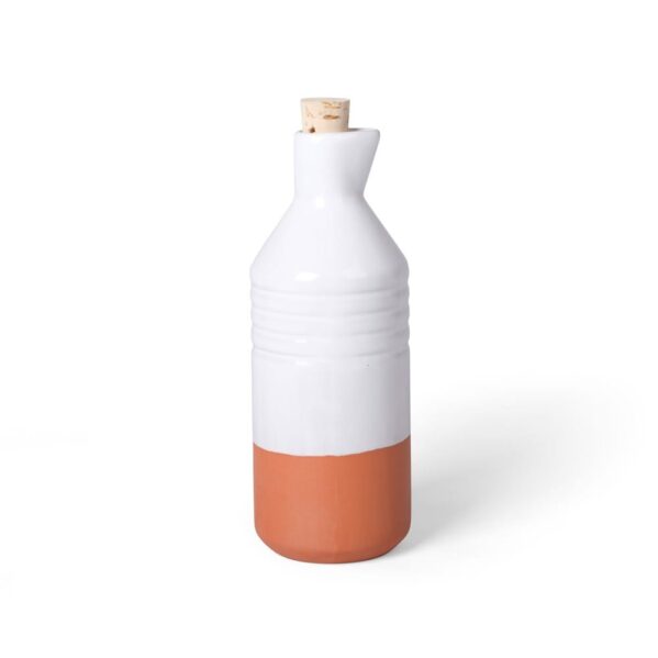 Botella y vasos de barro esmaltados - Imagen 2